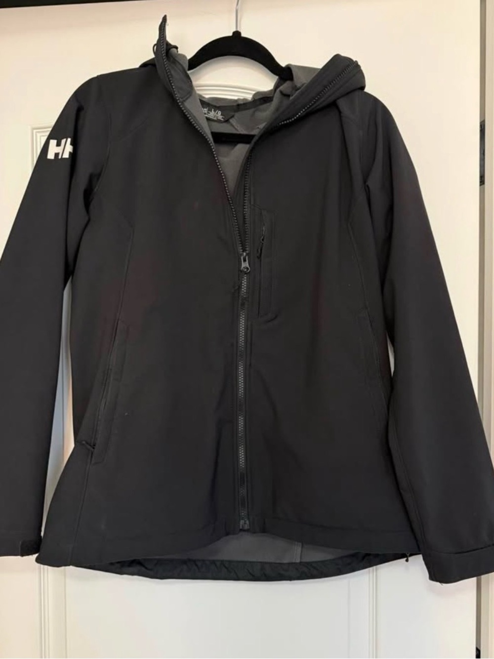 Helly Hansen Women's Black Hooded Softshell Ski Jacket